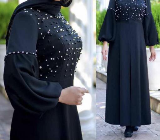 عمده فروشی مانتو بلند مجلسی جلو باز