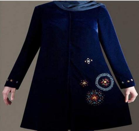 خرید منحصر به فرد مانتو رنگی