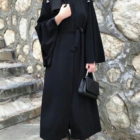 انواع مانتو بلند مجلسی زنانه