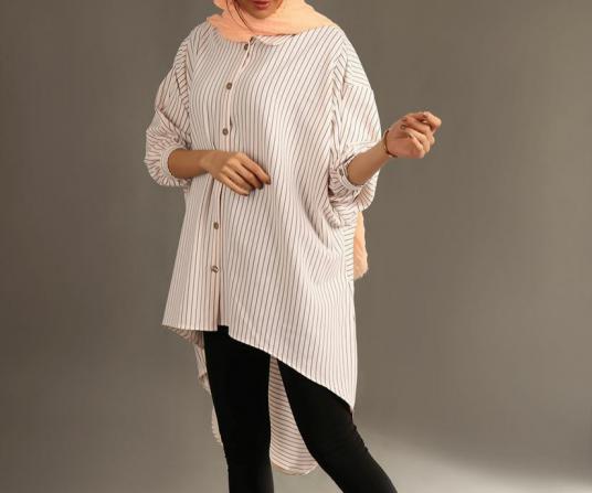 بررسی کیفی مانتو اسپرت راه راه