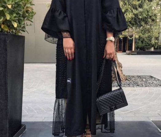 تولیدی مانتو مجلسی حریر مشکی