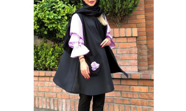 نحوه دوخت مانتو مجلسی کوتاه