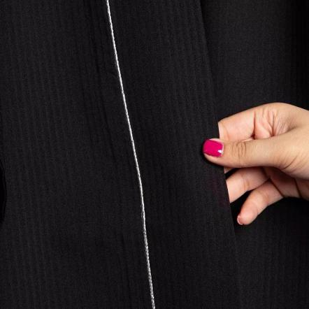 نحوه استفاده از مانتو مجلسی حریر