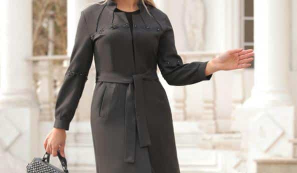 نحوه دوخت مانتو اداری شیک