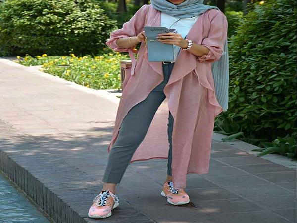 خرید انواع مانتو مزونی جلوباز