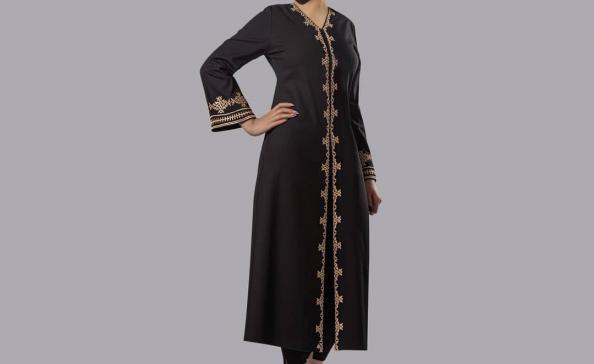 توزیع انواع مانتو مجلسی مشکی