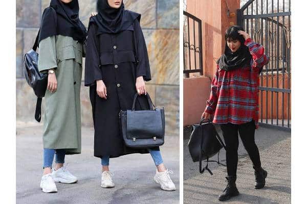 مانتو دانشجویی اسپرت برند "کژوال ترند" با طراحی مدرن: